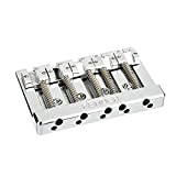 Fender HiMass 5-String Bass Wide Bridge Assembly with Zinc Saddles - Ponticelli e cordiere