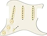 Fender PickGuard Pre-cablato Battipenna Strat Tex-Mex - S/S/S - Pergamena Bianco