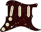 Fender Pickguard Pre-cablato Strat Texas Special - S / S / S - Pergament White