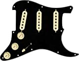 Fender PickGuard Pre-cablato Strat Texas Special - S / S / S / S / S / S - Nero