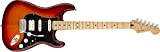 Fender Player Stratocaster - Chitarra elettrica HSS - Tastiera in acero - Cherry Burst - Plus Top