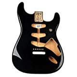 Fender, Stratocaster Sss, Ontano Ponte Supporto Corpo, Nero