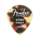 Fender Tortuga 551 Plettri per Chitarra - X-Heavy (Pacco da 6 Pz.)