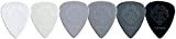 Fire Stone Plettro, Plectrum/Pick Nylon, Forma 351, Superfice"Relief", 1.00 mm, Nero, 12 Pezzi