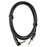 Flanger FLG-002 Pro Guitar Super Silent Plug Cable High Class Electric Guitar Connecting Cable Audio Cable One End: Square Connector ...