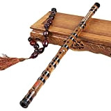 Flauto di bambù cinese professionale CDEFGAB Chiave musicale fatta a mano in bambù cinese Dizi (Color : G KEY)