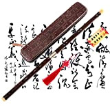 Flauto dizi in bambù, Nicoshine, tradizionale strumento musicale cinese fatto a mano , Key D Professional
