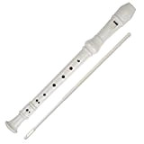 Flauto Dolce Soprano in Do Diteggiatura Tedesca Registratore Soprano 8 Fori per bambini Begainer con lo strumento di pulizia