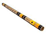 Flauto indiano Bansuri trasversale indiano a 440 Hz da 26 pollici (65 cm) con sintonizzazione in fabbrica.
