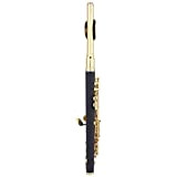 Flauto Mezza Misura, Flauto Principiante Ottavino per Amante della Musica(Oro)