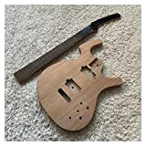 FLFL Guitar Body Professional. DIY D. Corpo per Chitarra Elettrica con Testa Macchina Kit Chitarra incompiuto