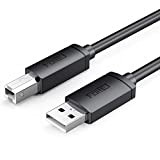 FORE 0.5m MIDI Cable Type-B for Musical Instrument Compatible with MIDI Keyboard, Electronic Piano/Drum, Synthesizer, Audio Interface for Editing&Recording Track ...