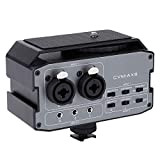FUWE Mixer, interfaccia Hot Shoe Mixer di Registrazione per videocamera per Fotocamera