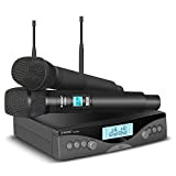 G-MARK G320AM microfono professionale karaoke microfono registrazione microfono senza fili Frequenza regolabile 100M per la chiesa dello spettacolo in studio ...