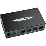 GANMEI Midi Box Strumenti Musicali Interfaccia Midi USB Thru Box 64 Canali Midi