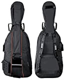 GEWA Gig-Bag per Violoncello Premium 4/4 nero con tasca archetti
