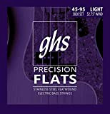 GHS 3020 L Precision Flat Wound Short Scale Light String