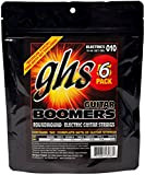GHS Boomers - Corde da chitarra, misura: light / 10-46, confezione da 6