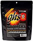 GHS Boomers - Corde per chitarra, extra light, misura da .009 a .042, 5 pz
