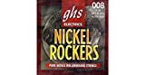 GHS Nickel Rockers - Corde ultra-light, misure: da .008 a .038