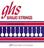 GHS™ Strings »JOHNNY BAIER SIGNATURE - 230 - TENOR BANJO« Corde per Banjo Tenor - Phosphor Bronze Chenilled - Loop ...