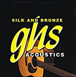 GHS™ Strings »SILK AND BRONZE - 370 - ACOUSTIC GUITAR« Corde per Chitarra Acustica - Copper-Tin-Phosphor Alloy - Light: 011-049