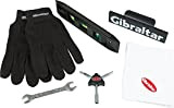 Gibraltar Accessory Drum Set - Set di accessori per griglia, livella magnetica, chiave, tre chiavi, guanti/coppia, panno per la pulizia, ...