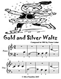 Gold and Silver Waltz Beginner Tots Piano Sheet Music (English Edition)