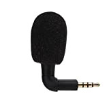 Goshyda Mini Microfono Omnidirezionale Jack da 3,5 Mm, Microfono Audio Plug And Play per Radio Surround a 360 Gradi per ...