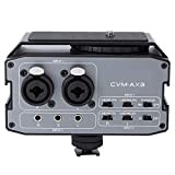 Goshyda Mixer di Ingresso Audio, Doppia Testa XLR CVM-AX3 COMICA, può Abbinare la Registrazione del Mixer Audio della Videocamera