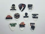 Green Day - Set di plettri per chitarra (10 plettri/10 diversi disegni)