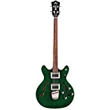 Guild Guitars Starfire Bass II Semi-Hollow Body Bass Guitar, in verde smeraldo, doppio taglio, collezione Newark St.