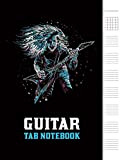 Guitar Tab Notebook: 6 String Guitar Chord and Tablature Staff Music Paper for Guitar Players, Musicians, Teachers and Students (8.5"x11" ...