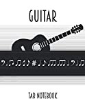 Guitar Tab Notebook: 8.5"x11", 144 Pages Blank Guitar Tablature Book, Journal for Guitar Music Notes, Gift For Guitar Players (Perfect ...