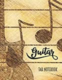 Guitar Tab Notebook: 8.5"x11", 144 Pages Blank Guitar Tablature Book, Journal for Guitar Music Notes, Gift For Guitar Players (Perfect ...