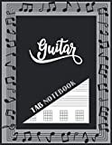 Guitar Tab Notebook: 8.5"x11", 144 Pages Blank Guitar Tablature Book, Journal for Guitar Music Notes for all guitar players (Perfect ...