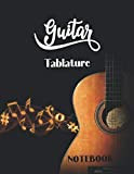 Guitar Tablature Notebook: 8.5"x11", 144 Pages Blank Guitar Tab NoteBook, Journal for Guitar Music Notes, Gift for Guitar Players (Perfect ...