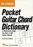 Hal Leonard Pocket Guitar Chord Dictionary (GUITARE) (English Edition)