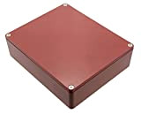 Hammond 1590XXRD - Scatola per progetti elettronici, 145 x 121 x 39 mm, colore: Rosso
