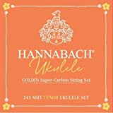 Hannabach 660647 Corde per Uklulele Tenore Goldin Set 243 Mht