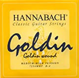 Hannabach Corde per chitarra classica, Serie 725 Tensione medio/alto Goldin - corde singole D4/Re4