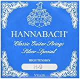Hannabach Corde per Chitarra Classica, Serie 815 per Chitarre 8/10 corde Silver Special, Tensione alto, Corde Singole B9/Si9