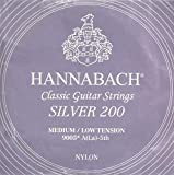 Hannabach Corde per chitarra classica, Serie 900 Tensione medio/basso Silver 200 - corde singole A5/La5