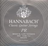Hannabach Corde per chitarra classica, Serie 900 Tensione medio/basso Silver 200 - corde singole E1/Mi1