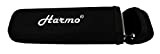 Harmonica case for 16 hole chromatic harmonica by Harmo – black zip pouch