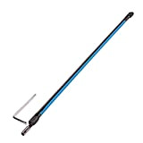 Healifty Truss Rod per Chitarra elettrica a Doppia Azione Truss Rod in Acciaio (Blu) 460mm