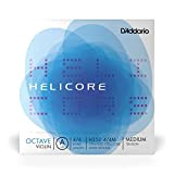 Helicore Octave - Singola corda La per violino, scala 4/4, tensione media
