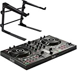 Hercules DJ Control Inpulse 300 - Controller DJ a 2 tavole + supporto Keepdrum