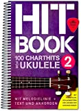 Hitbook 2-100 Chart Hits per ukulele (con testi e accordi) - Singbook con Dunlop Plek - Verlag Bosworth BOE7899 9783865439949