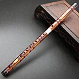 HTian BAMBER Bamboo Strumento di Flauto di Fascia Alta Adulto Adulto Playing Avanzato Flute Flute Cinese Domi Dizi Clarinetto G/F/E/D/C ...